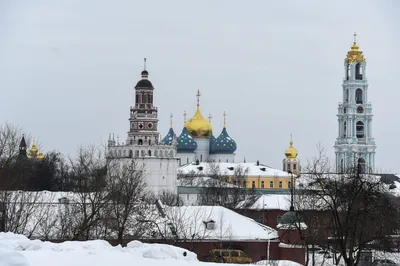 Сергиев Посад зимой, HD-фото пейзажи