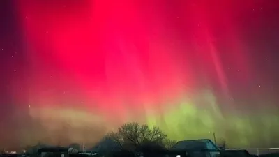 Северное сияние засняли в трех областях Казахстана: как это выглядело (фото)