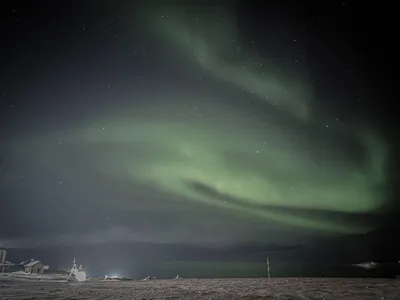 Фоторепортаж: северное сияние над Шотландией - BBC News Русская служба