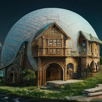 Bolwoningen: сферические дома в Ден Бош, Нидерланды | Пикабу