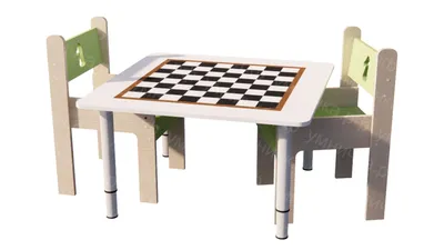 Шахматная доска без фигур, силикон 51*51 см стандарт коричневый