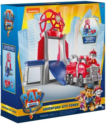 5056A Смотровая башня, база Щенячий патруль, паркинг с героями, Paw patrol,  свет, звук (ID#195059077), цена: 55 руб., купить на Deal.by