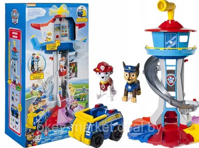 Набор Paw Patrol Кино Смотровая башня 6060353 купить по цене 13499 ₽ в  интернет-магазине Детский мир