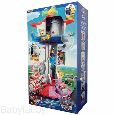 Игровой набор Paw Patrol - Щенячий патруль, Смотровая башня + фигурка Чейза  20129291 купить в Москве | Доставка по России.