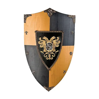 Щит Золото, Сильные щиты, серый щит с логотипом, стекло, угол, сервис png |  Klipartz