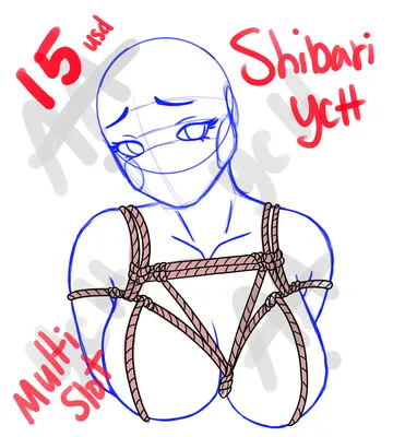 Dark Strokes Art - Shibari