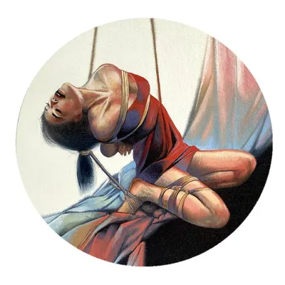 Shibari #4 Art Print by Julien Legars | Society6