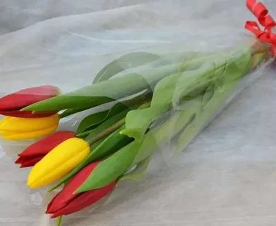 Заказать Букет тюльпанов \"Взрывной микс\" в Киеве