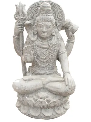 Настенное полотно Бог Шива 110Х70 - купить в интернет-магазине