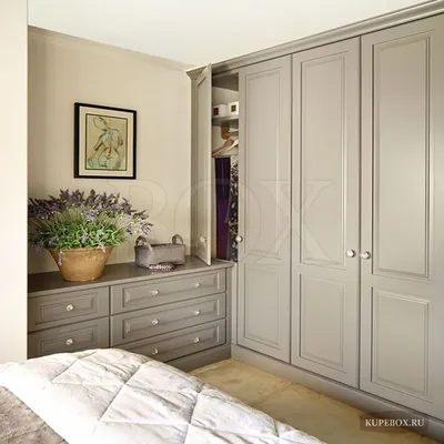 Шкаф в спальню: сделайте свою комнату более организованной: обои