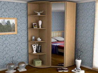 Фото Шкаф В Спальню: как создать удобное место для хранения одежды