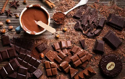 Красивые картинки шоколада - 71 фото