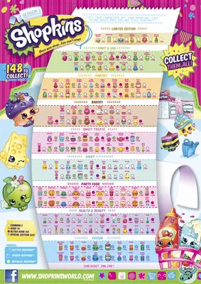 Shopkins Season 6 Single Loose Figures All Editions- YOU PICK! | eBay