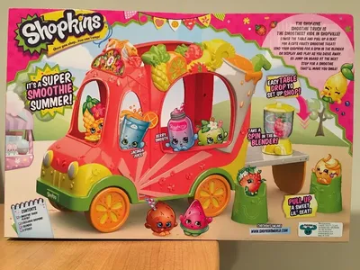 Shopkins Smoothie Truck New 2 exclusive Shopkins with blender | eBay