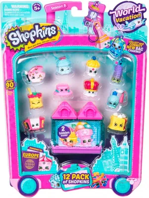 ᐉ Игровой набор Shopkins S8 Кругосветное путешествие. 12 друзей шопкинс  56514 • Купить в Киеве, Украине • Лучшая цена в Эпицентр К