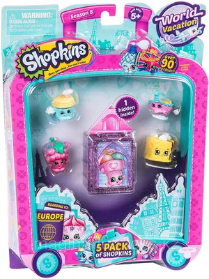 Шопкинс набор фигурок 8 сезон 5 шт Shopkins (id 78179712), купить в  Казахстане, цена на Satu.kz