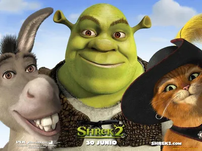 Обои Мультфильмы Shrek 2, обои для рабочего стола, фотографии мультфильмы,  shrek Обои для рабочего стола, скачать обои картинки заставки на рабочий  стол.