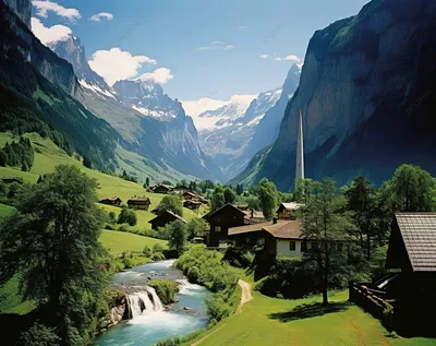 Швейцария Швейцария город Швейцария Gfh Швейцария Швейцария, архитектура,  облако, дерево фон картинки и Фото для бесплатной загрузки