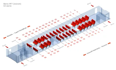 Как занять самое удобное место в поезде: полезные лайфхаки - Журнал Виасан