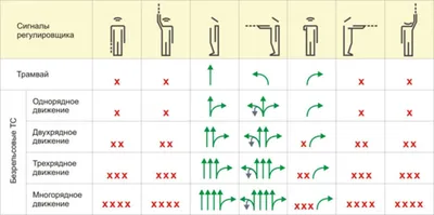 Сигналы регулировщика: жесты и обозначения для водителя