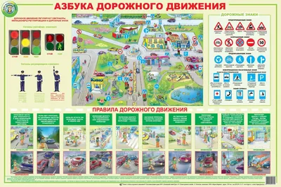 Плакаты «Сигналы регулировщика» купить с доставкой в любой регион России от  производителя