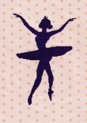 Картина маслом балерина, Силуэт балерины, Красивая картина маслом,  Авторская живопись №313142 - купить в Украине на Crafta.ua