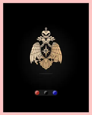 Обложка на удостоверение МЧС России - Люкс Gold (подарочная упаковка,  сусальное золото) - Купить подарки в СПб