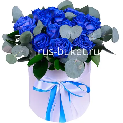 Синие розы - 15 шт. по ✓ выгодной цене 3950 рублей купить в Москве в  DeliveryRose | DeliveryRose
