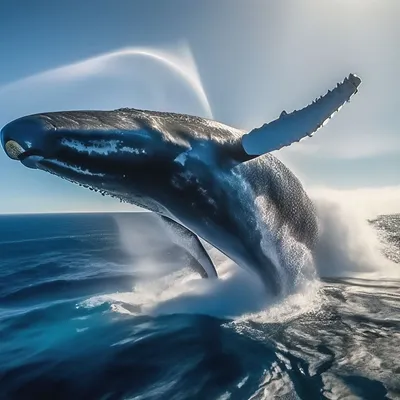 Фотообои Синий кит плывёт по чёрно-белому космосу артикул Ch-706 купить в  Екатеринбурге | интернет-магазин ArtFresco