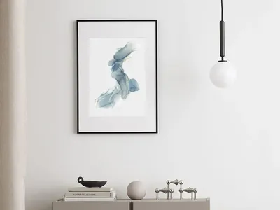 Картина \"Синий кит под водой\" | Интернет-магазин картин \"АртФактор\"