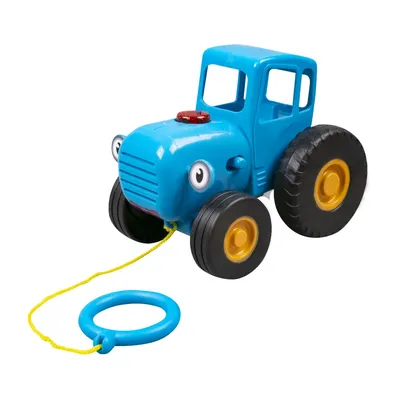 Вафельная картинка \"Синий трактор\"-1