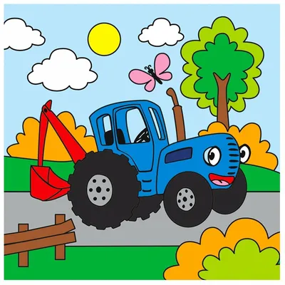 Вафельная картинка Синий трактор | Съедобные картинки Синий трактор | Синий  трактор картинки разные Формат А4 (ID#1262729017), цена: 70 ₴, купить на  Prom.ua
