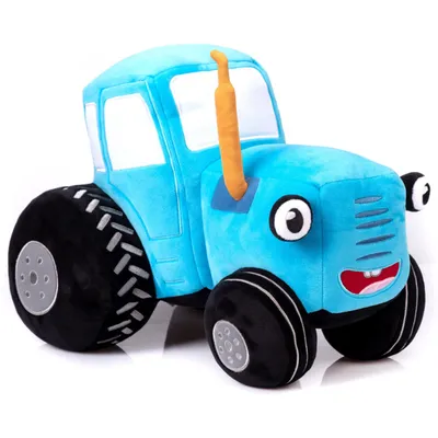 Животные из дерева игрушка Синий трактор