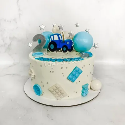 Вафельная картинка для торта Синий трактор. Украшение для торта мальчику  или девочки на День Рождения. Съедобная картинка, декор для выпечки. -  купить с доставкой по выгодным ценам в интернет-магазине OZON (1016430372)