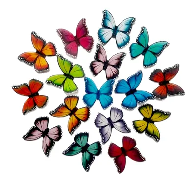 Цветок с фиолетовыми листиками бабочками - 57 фото