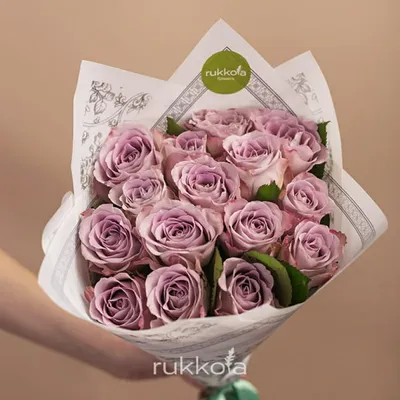Сиреневые розы поштучно: цена, заказать с доставкой по Москве в  интернет-магазине Cyber Flora®