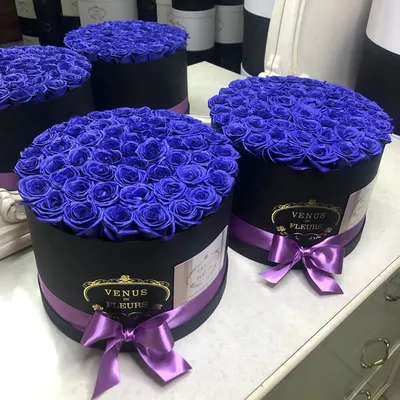 Сиреневые розы 70 см доставка в Ишиме | Валерия