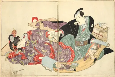 Эротическая японская гравюра: «весенние картинки» сюнга – Коммерсантъ FM