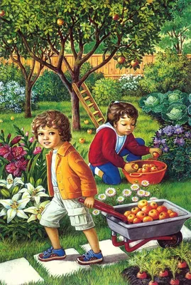 Весна: картинки для детей | Storybook art, Art for kids, Autumn activities