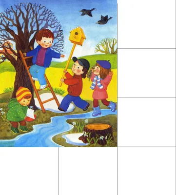 Картинки времена года для детей | Детское развитие steshka.ru wiosna | Art  for kids, Childhood development, Drawing for kids