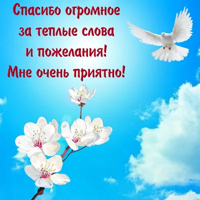 Огромное спасибо всем моим друзьям за поздравления и такие теплые пожелания!!!  Очень тронута вашим вниманием!!! ~ Открытка (плейкаст)