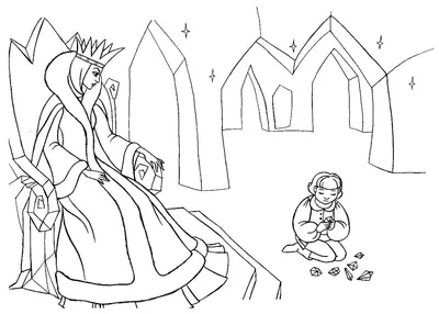 Сказочные Иллюстрации: Benvenuti - Снежная Королева