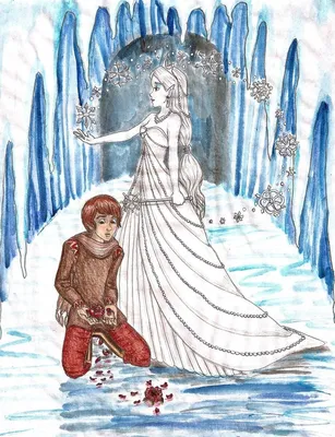 Иллюстрации к сказке Ганса-Христиана Андерсена \"Снежная Королева\"