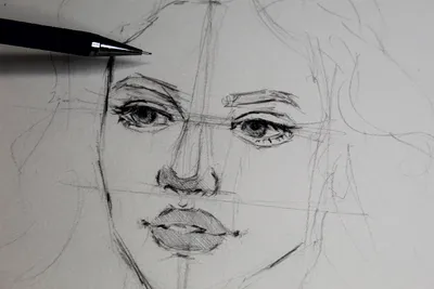 Скетчинг. Скетч портрет карандашом пошагово. Как нарисовать, не зная  анатомии? | Kris Po_maslu | Дзен