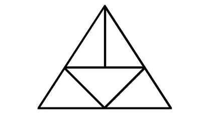 Мир 24 - ⁉️ Сколько треугольников насчитали вы на этой картинке? ⠀ ❗Пишите  в комментариях! ⠀ #головоломка #загадка #треугольник #математика | Facebook