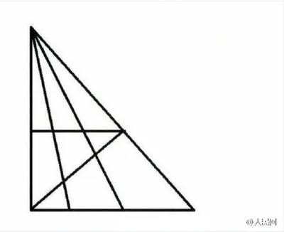 Только люди с IQ 120 и выше смогут решить эту задачу. Найдите на картинке  18 треугольников - Telegraf.news