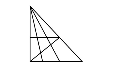 Сколько треугольников Вы видите?