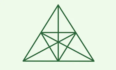 Сколько треугольников на картинке? #рек #задача #головоломка | TikTok