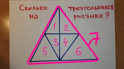 Задача для 8-классников из США: сколько треугольников на картинке? | Вокруг  Света