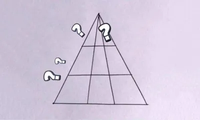 Сколько вы видите на картинке треугольников? Я насчитал 40 | Реальные Игры  | Головоломки | Дзен